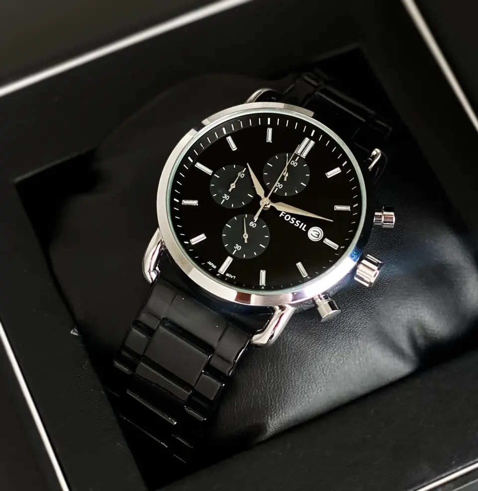 Fossil Commuter — black dial
