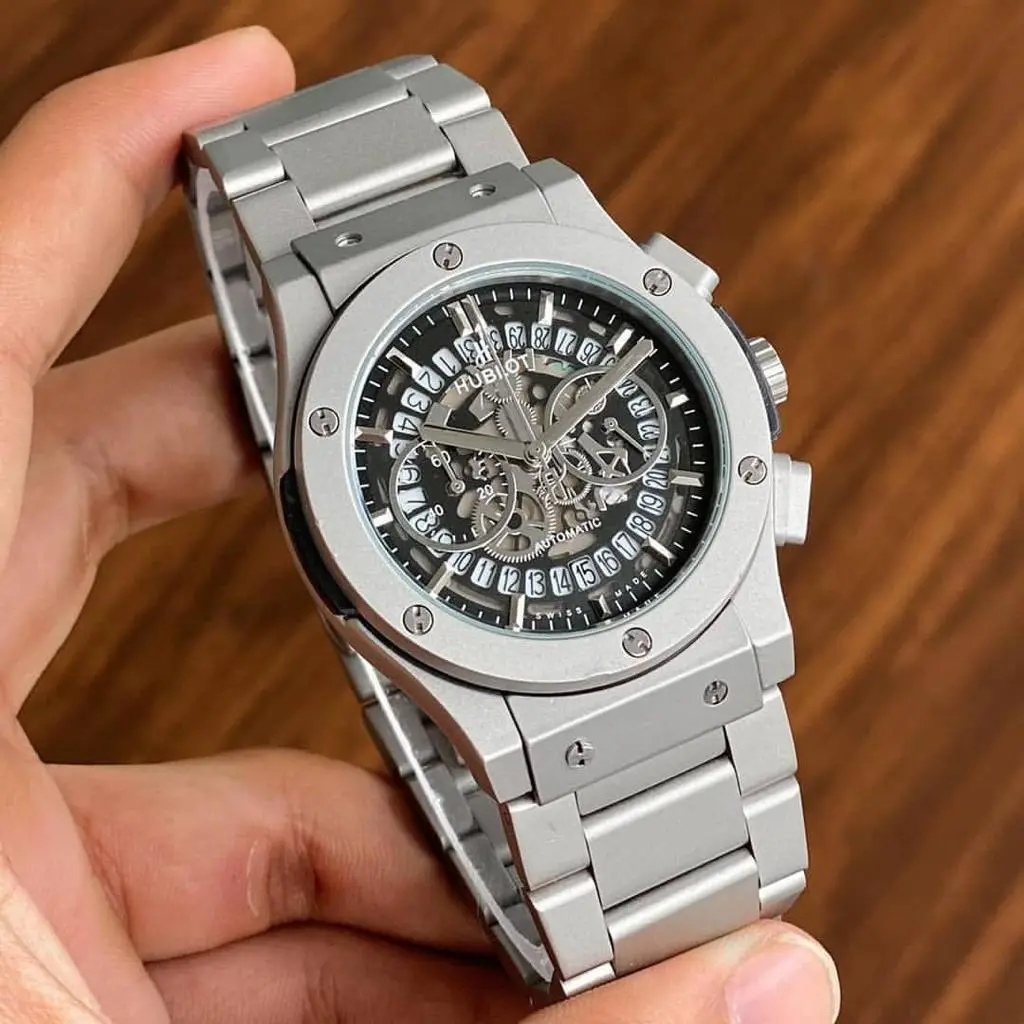 Hublot Classic Fusion — open-worked dial, titanium