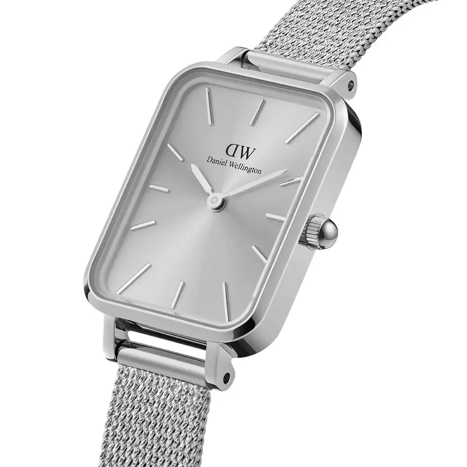 Daniel Wellington Quadro — silver dial