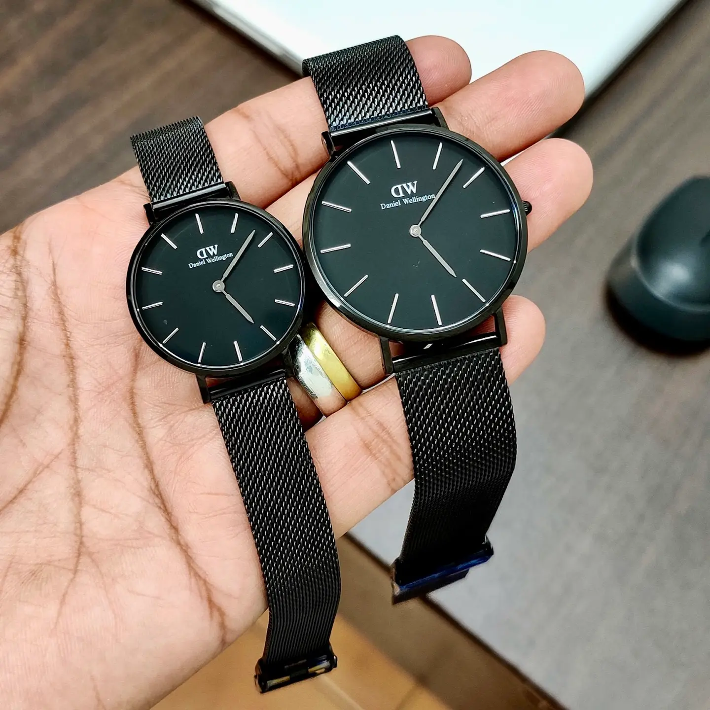 Daniel Wellington Classic — black dial, black case