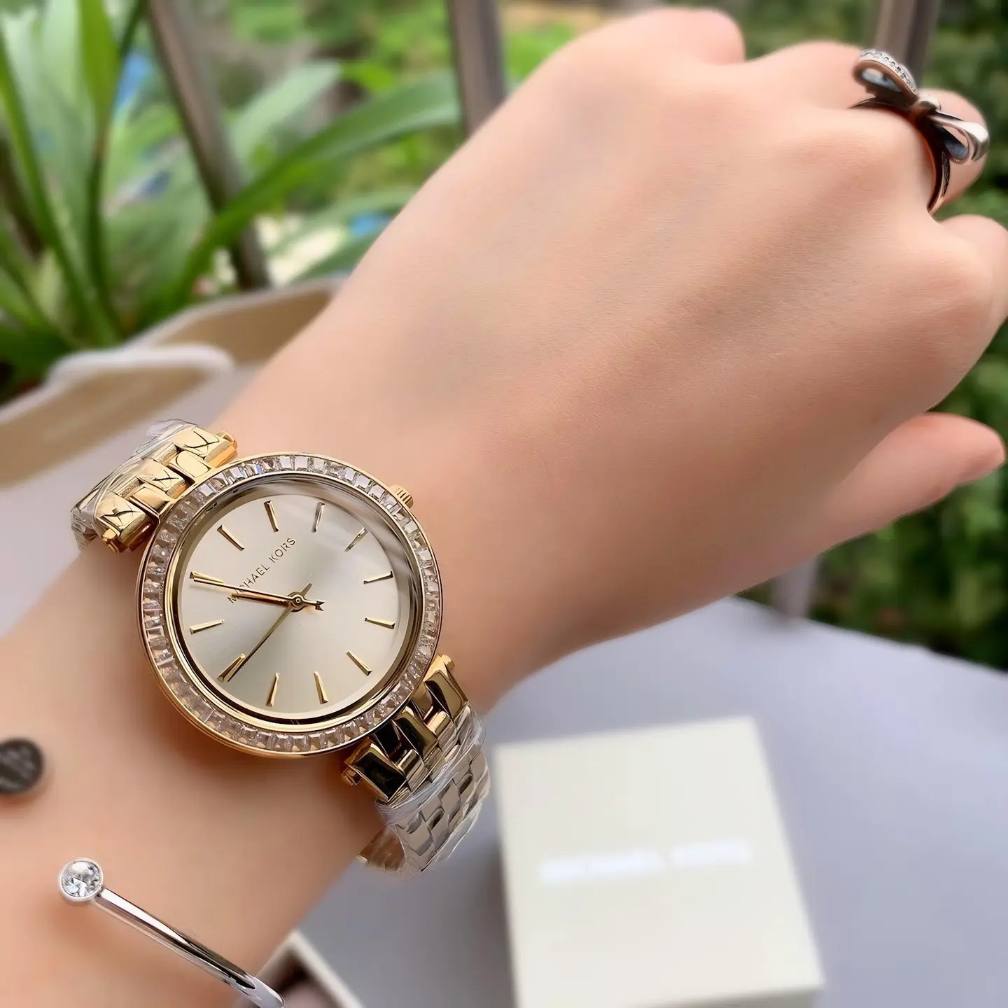 Michael Kors Dress watch — gold dial, gold