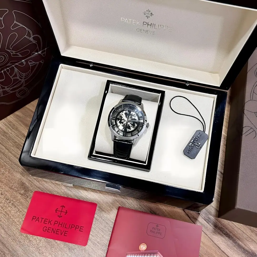 Patek Philippe Skeleton — open-worked dial