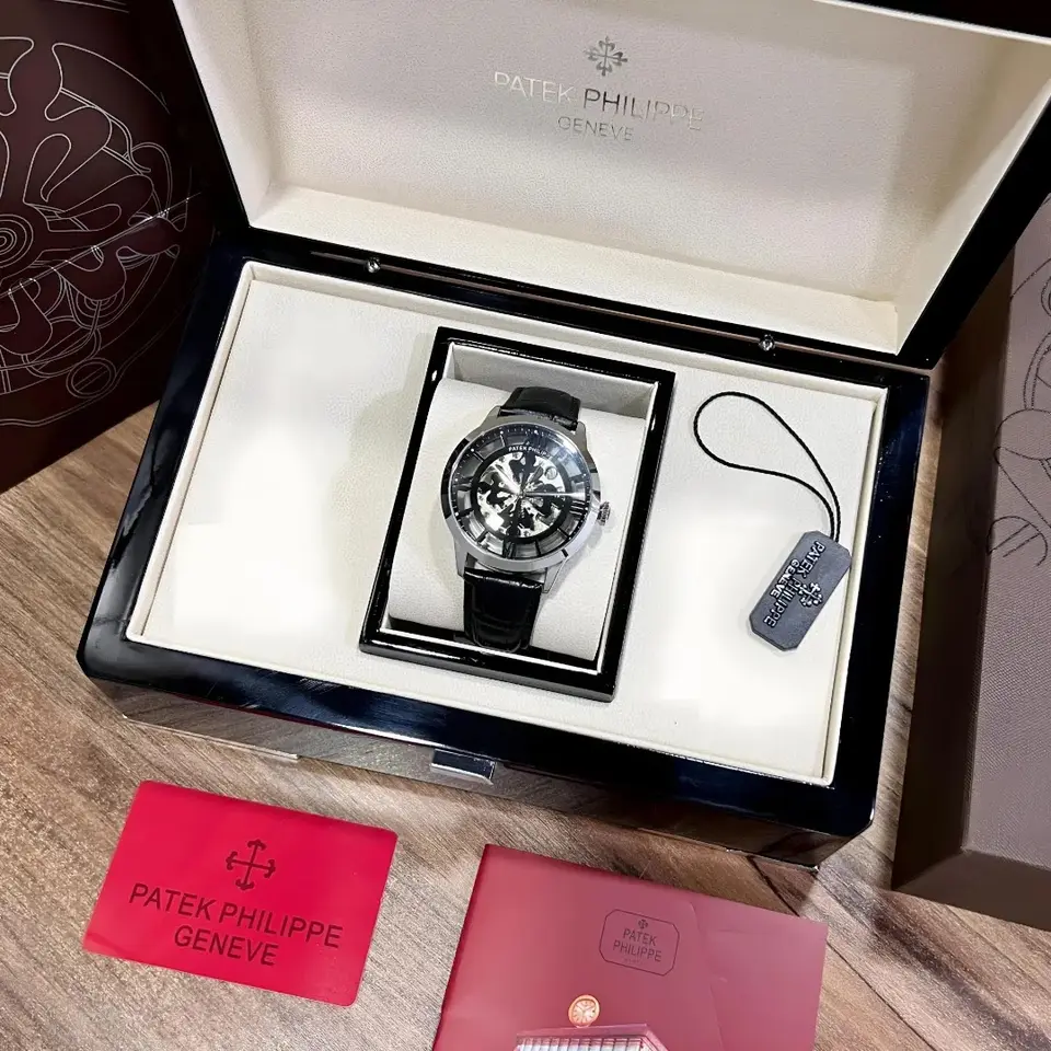 Patek Philippe Skeleton — open-worked dial