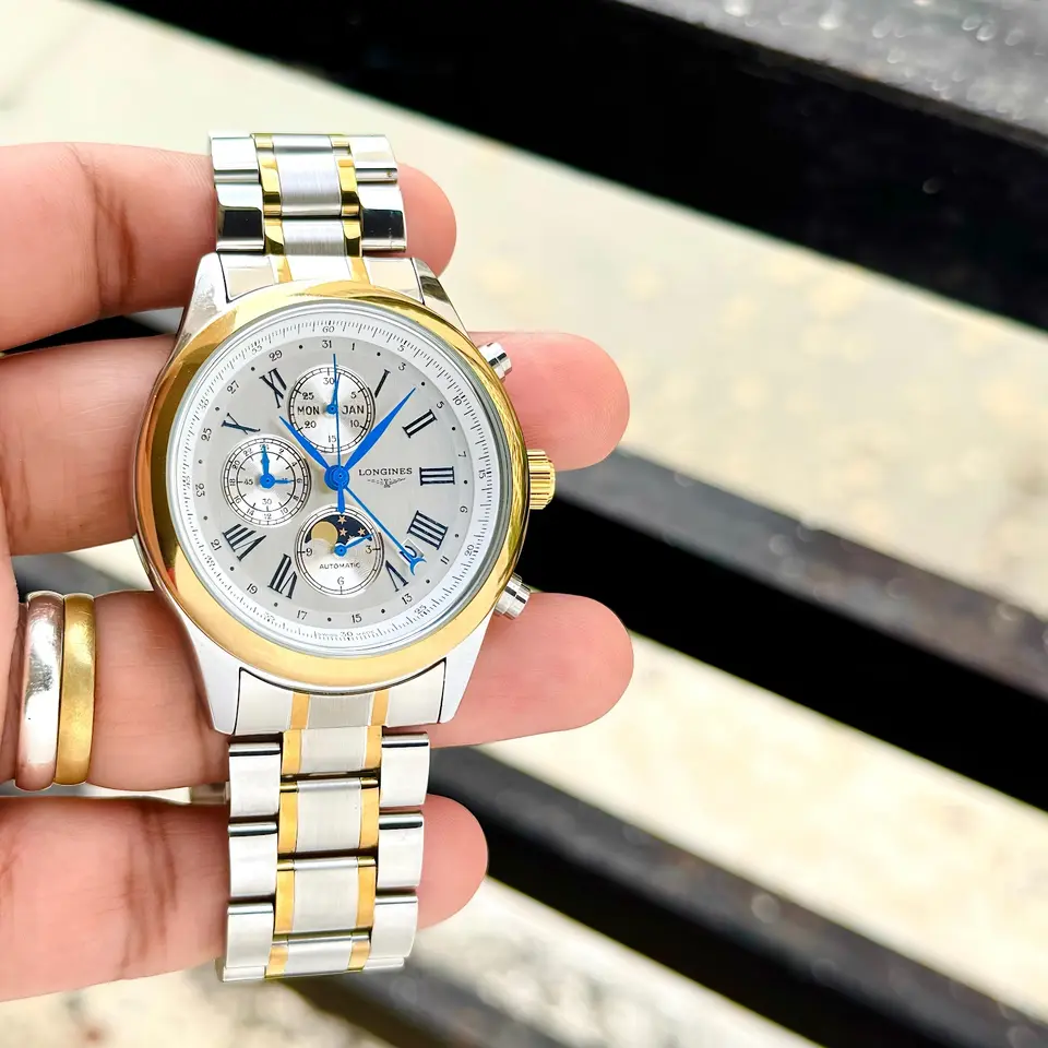 Longines Master Collection — silver dial, two-tone