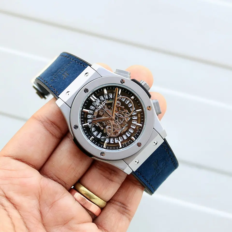 Hublot Classic Fusion — open-worked dial, titanium