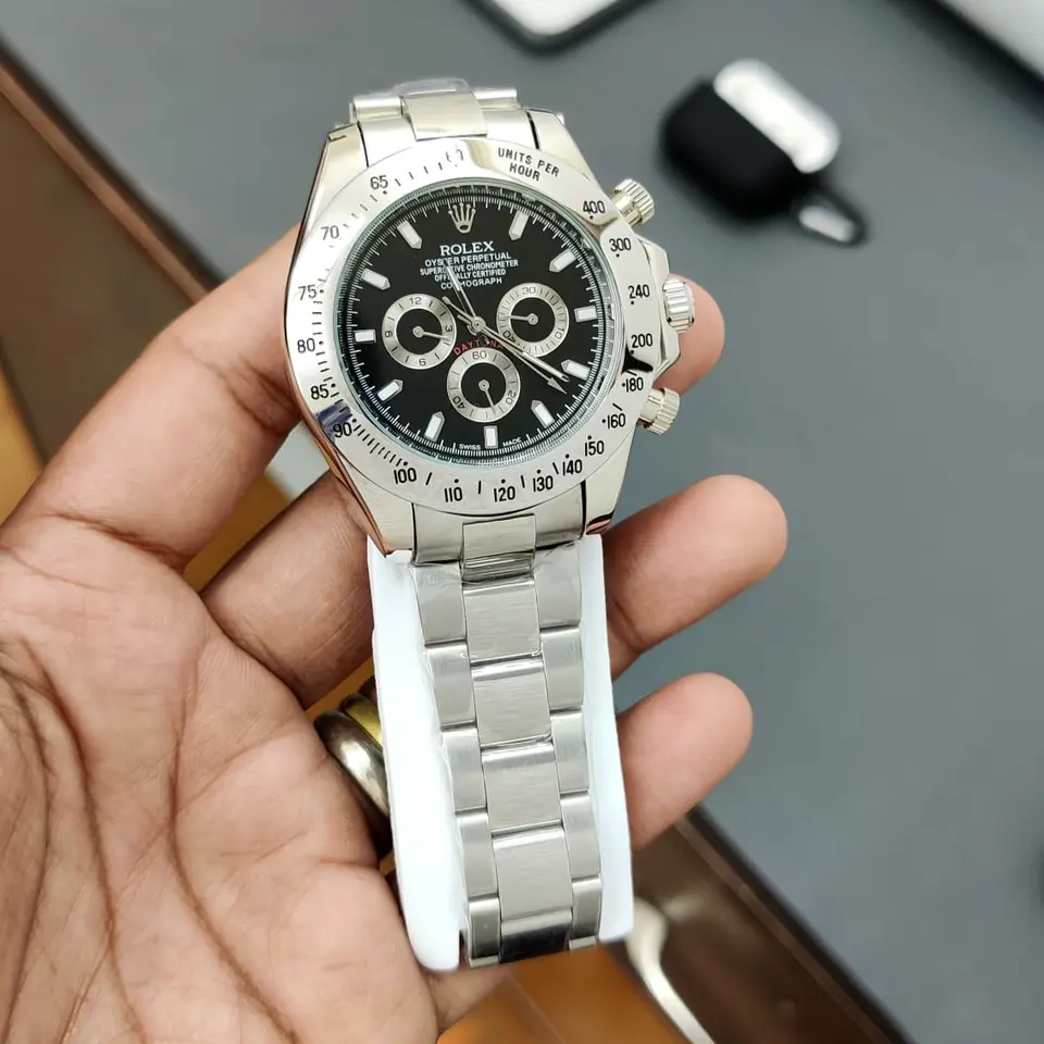 Rolex Daytona — black dial
