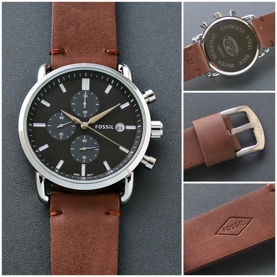 Fossil Commuter — black dial