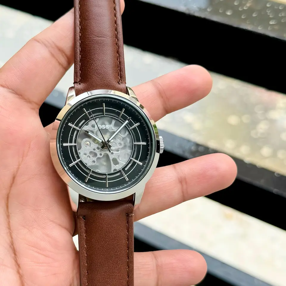 Fossil Skeleton — open-worked dial