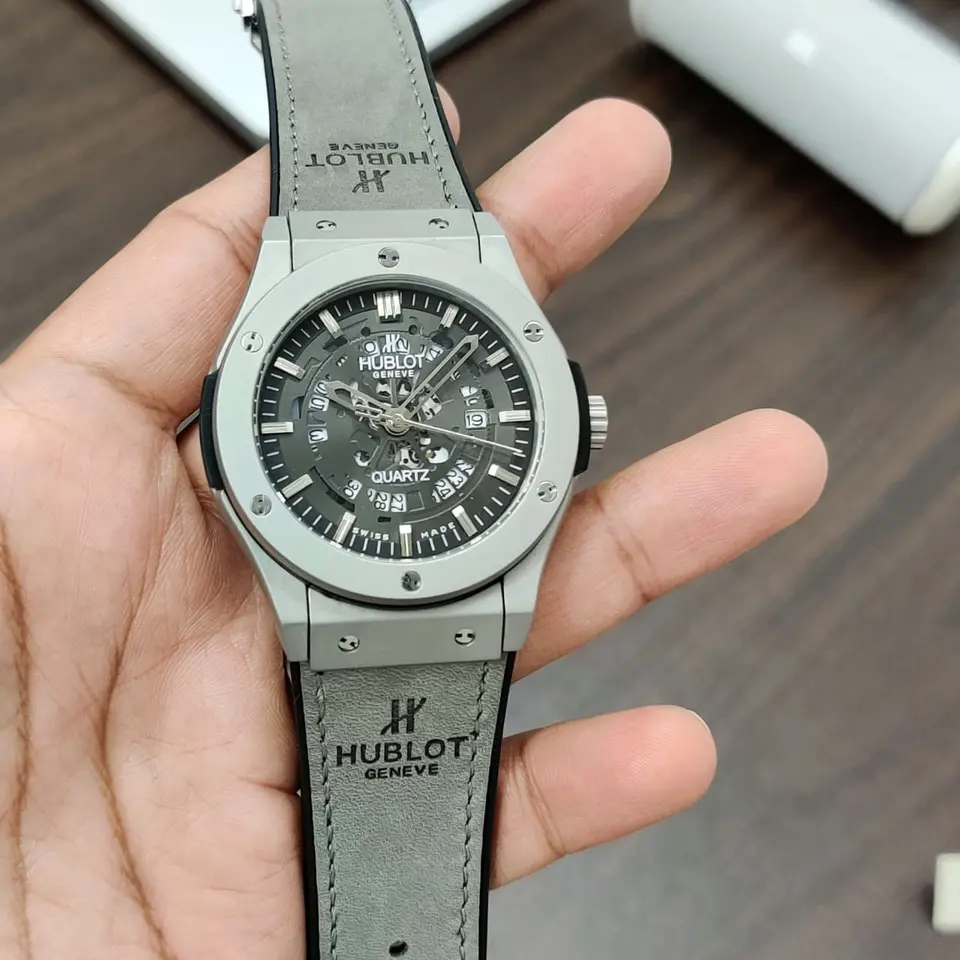 Hublot Classic Fusion — open-worked dial, titanium
