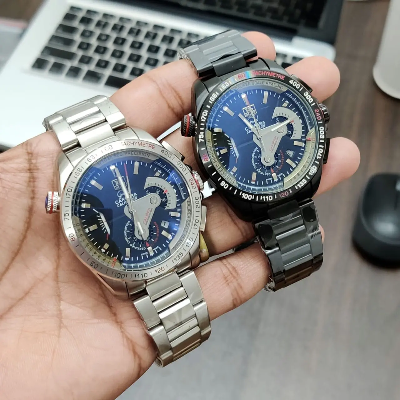 TAG Heuer Grand Carrera — black dial