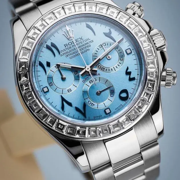 Rolex Daytona — blue dial