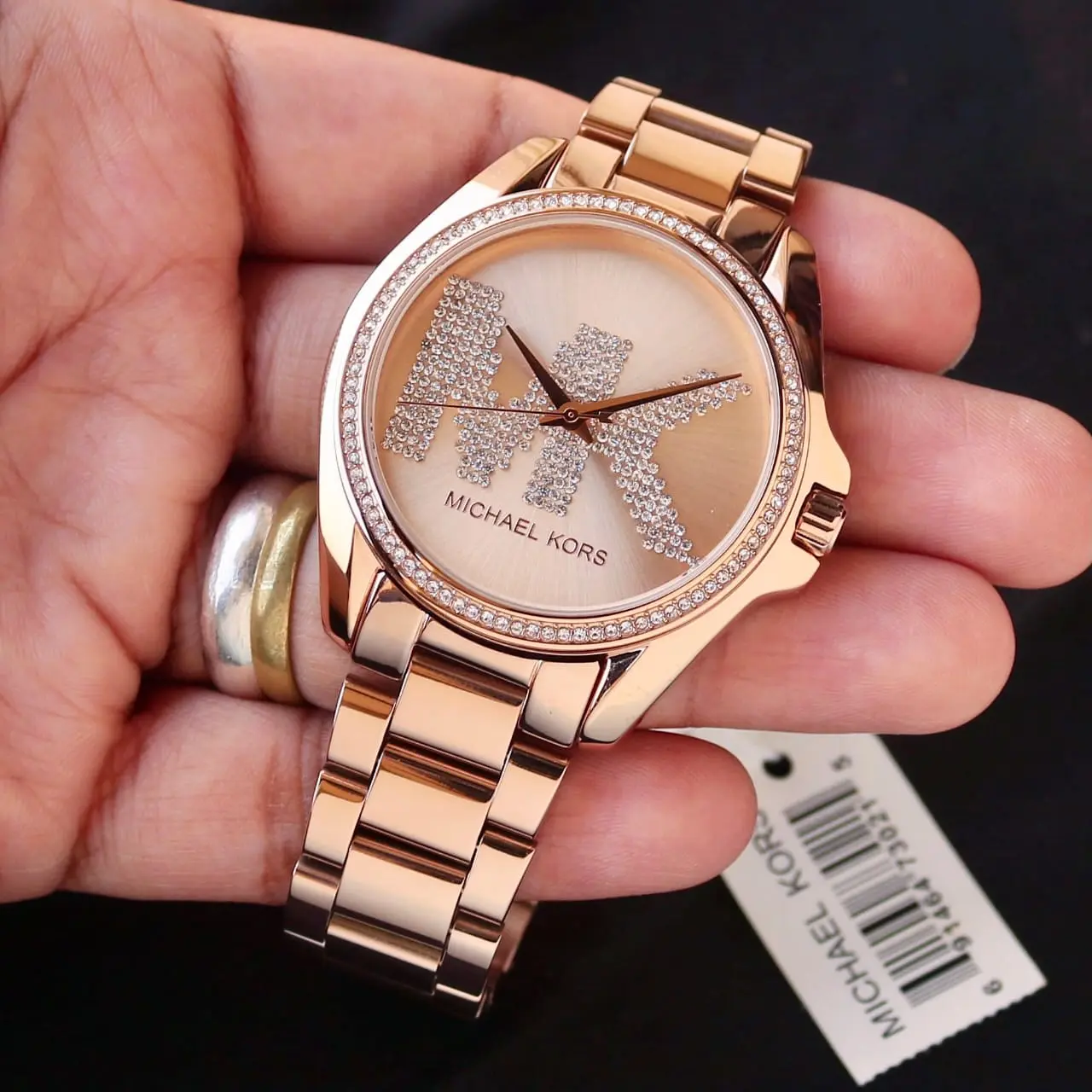 Michael Kors Bradshaw — rose dial, rose gold
