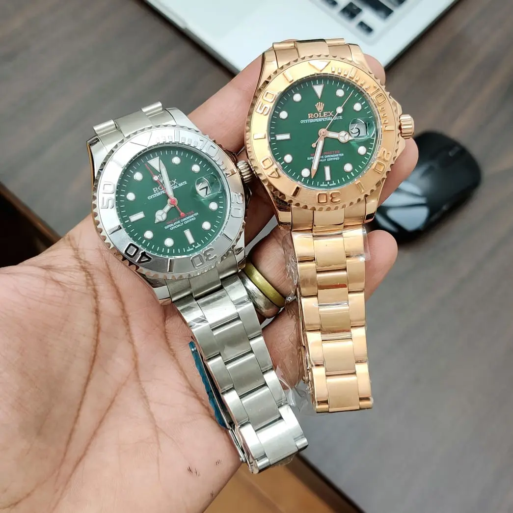 Rolex Yacht-Master — green dial