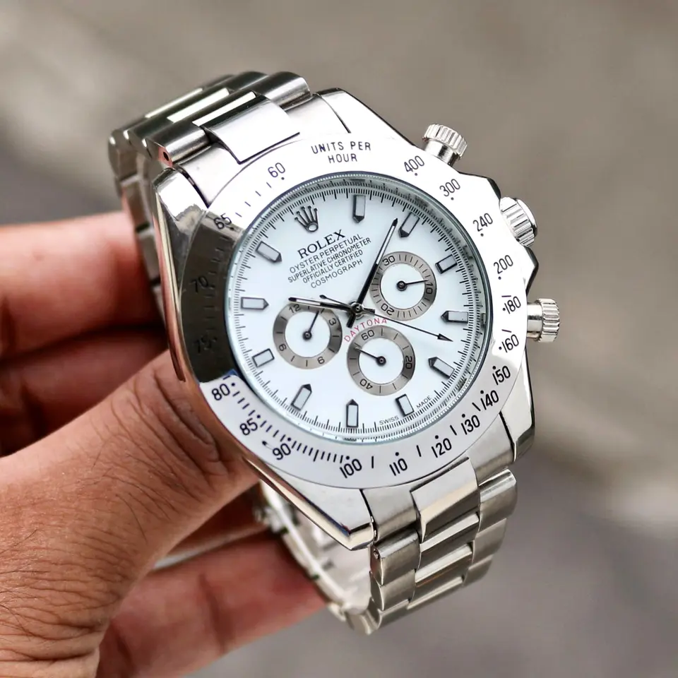Rolex Daytona — white dial