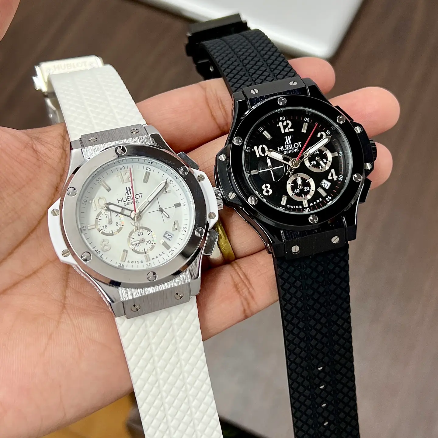 Hublot Big Bang — white dial