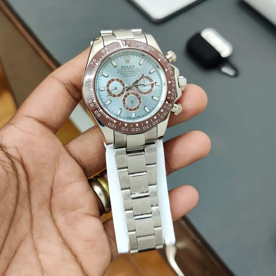 Rolex Daytona — blue dial