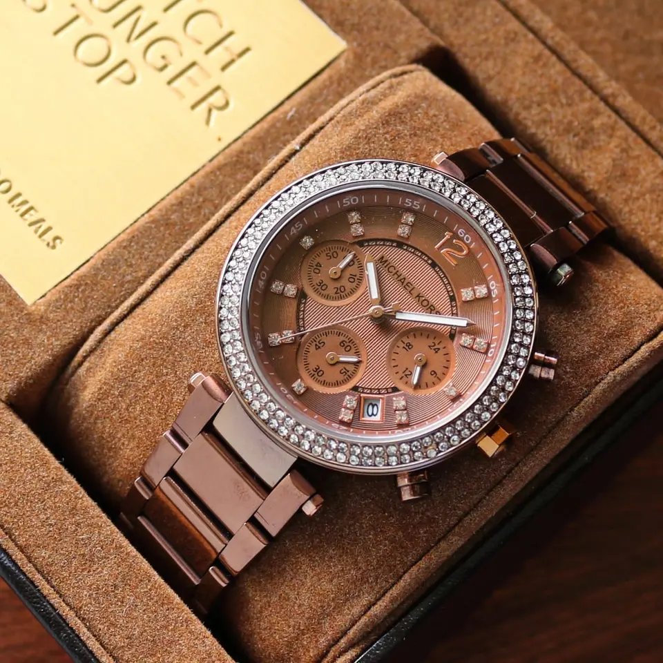 Michael Kors Parker — brown dial