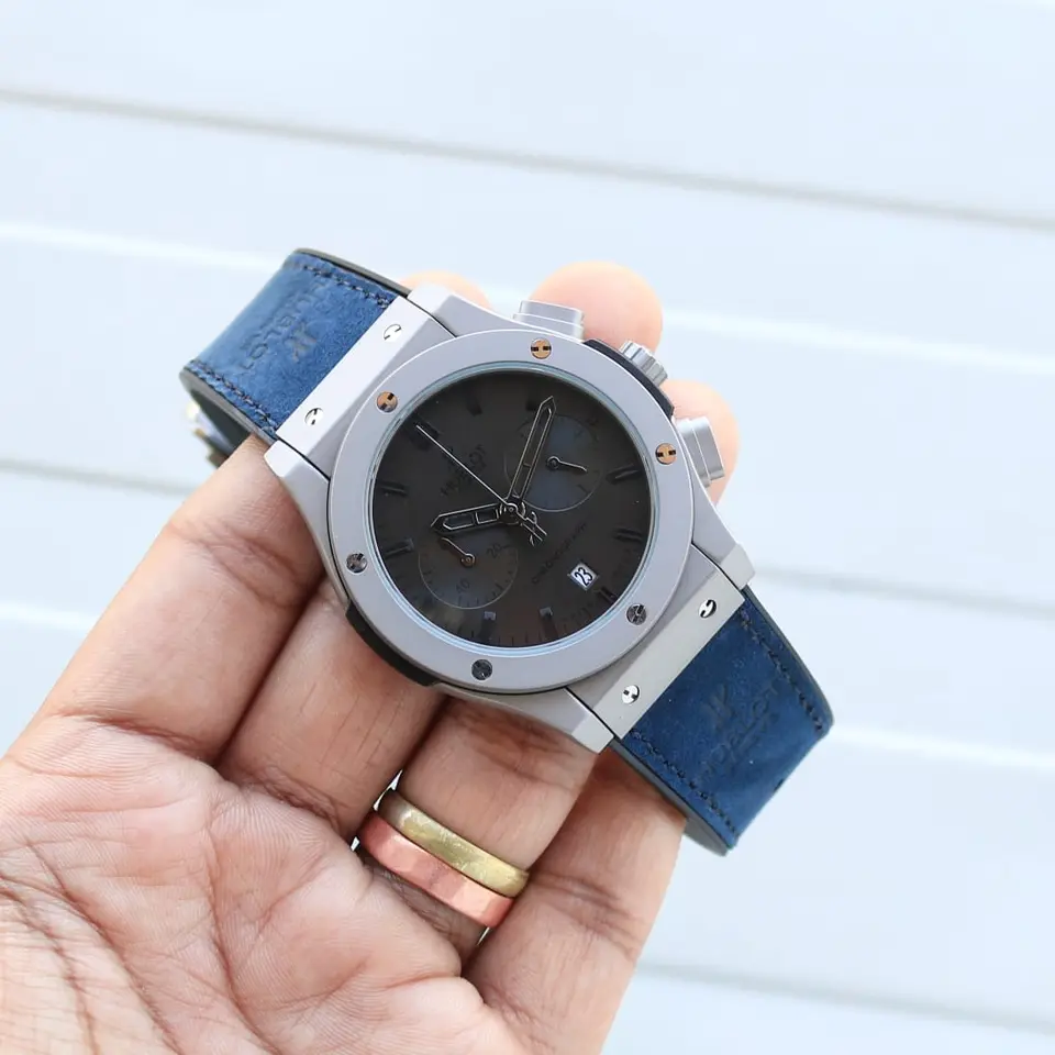 Hublot Classic Fusion — grey dial, titanium