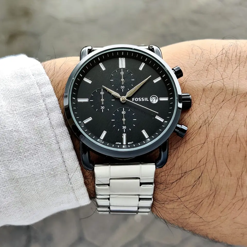 Fossil Commuter — black dial
