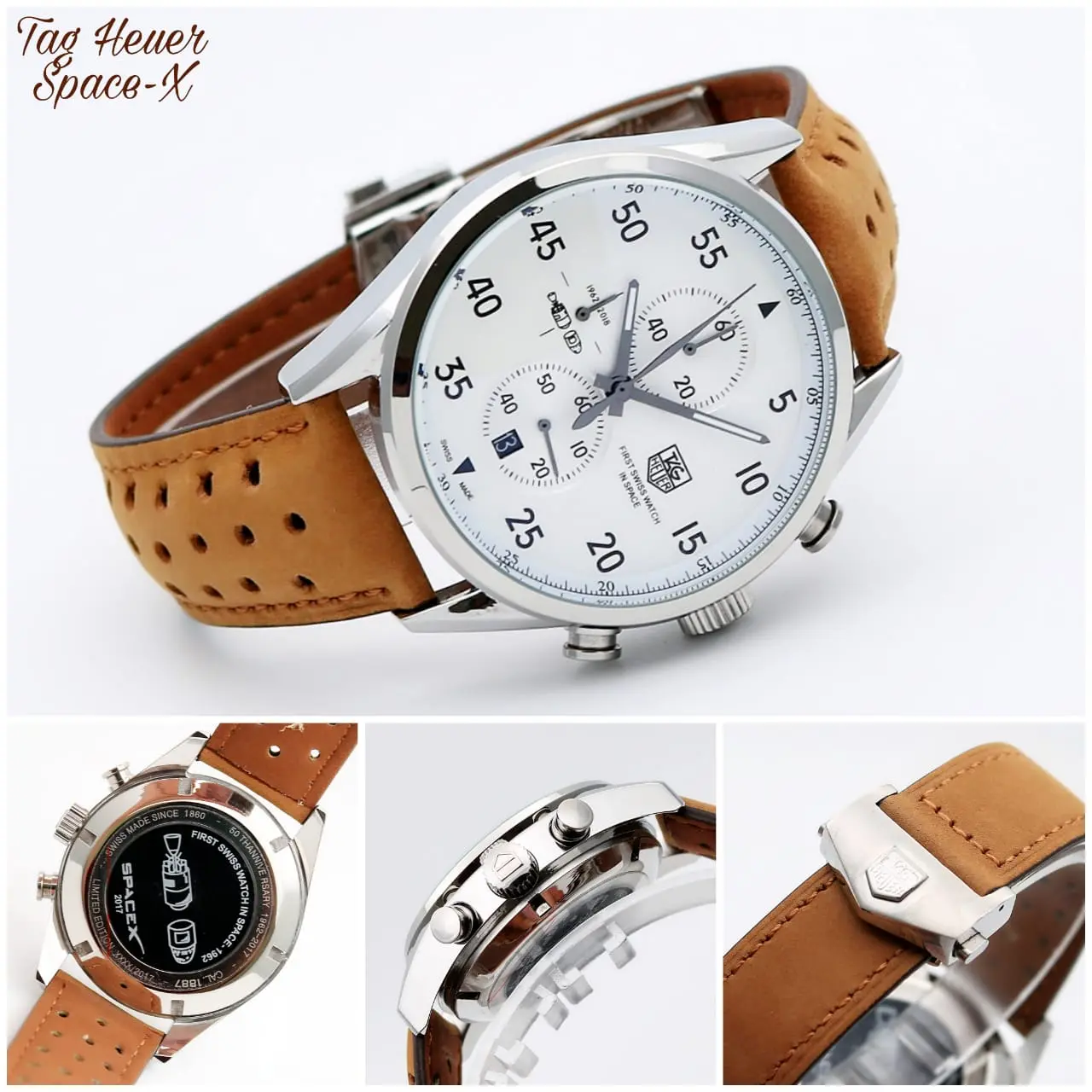 TAG Heuer Carrera — white dial