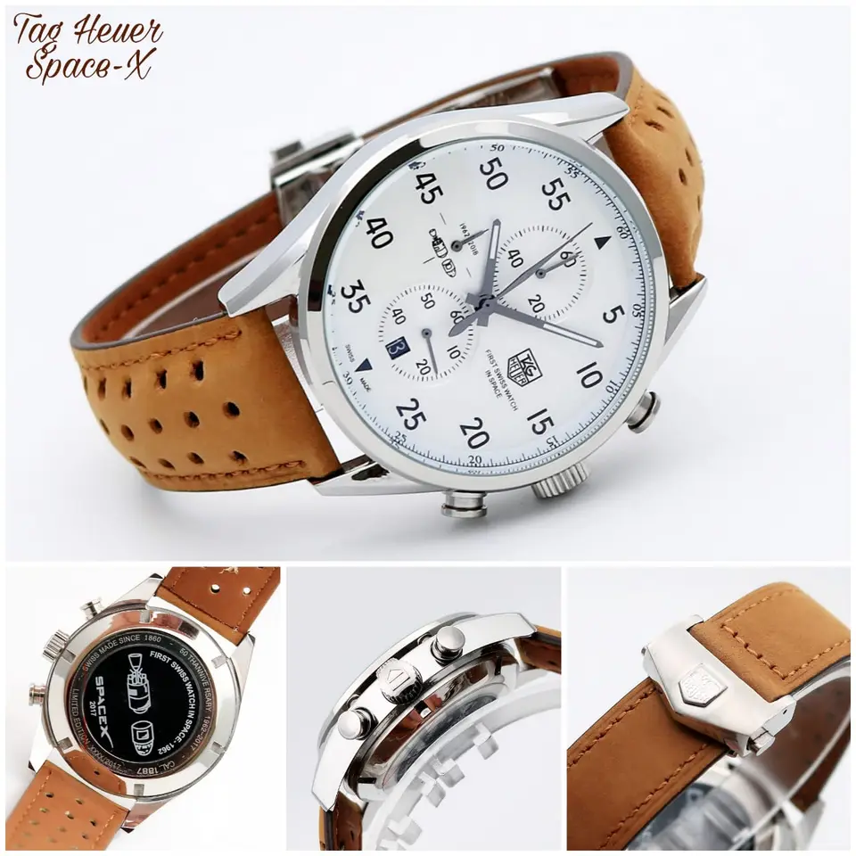 TAG Heuer Carrera — white dial