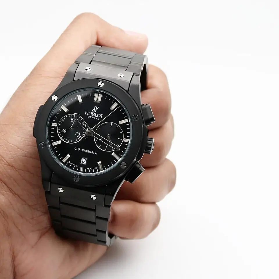 Hublot Classic Fusion — black dial, black case