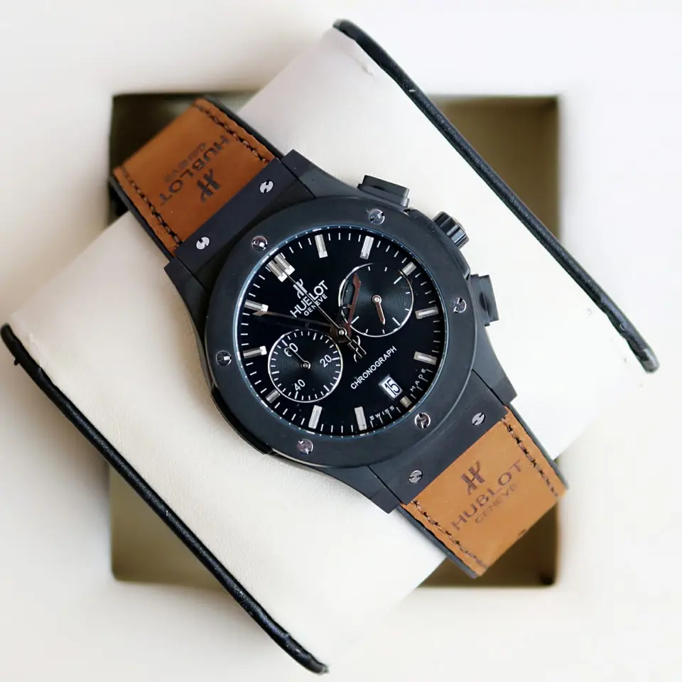 Hublot Classic Fusion — black dial, black case
