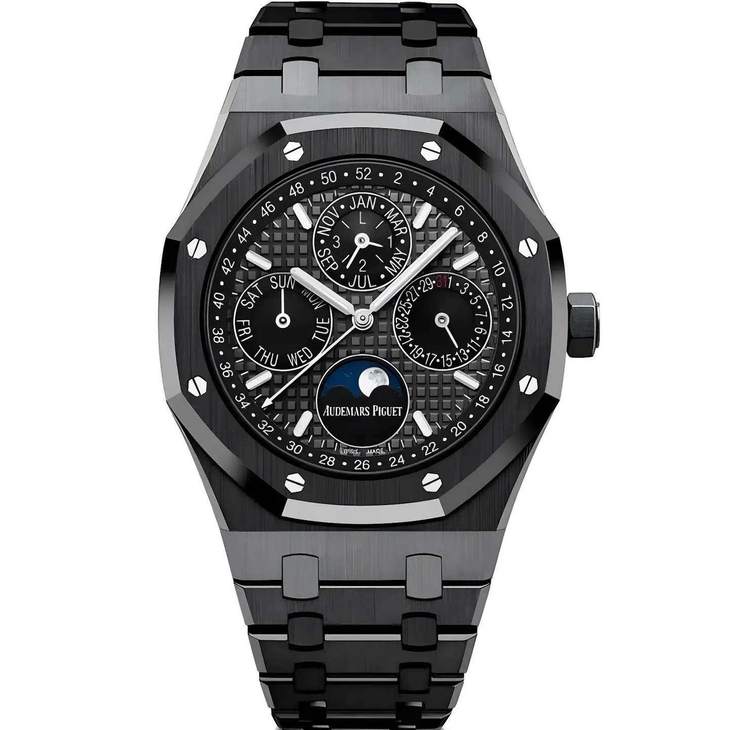 Audemars Piguet Royal Oak — black dial, ceramic