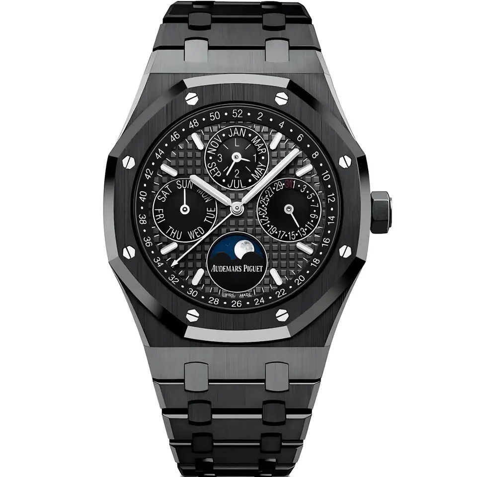Audemars Piguet Royal Oak — black dial, ceramic