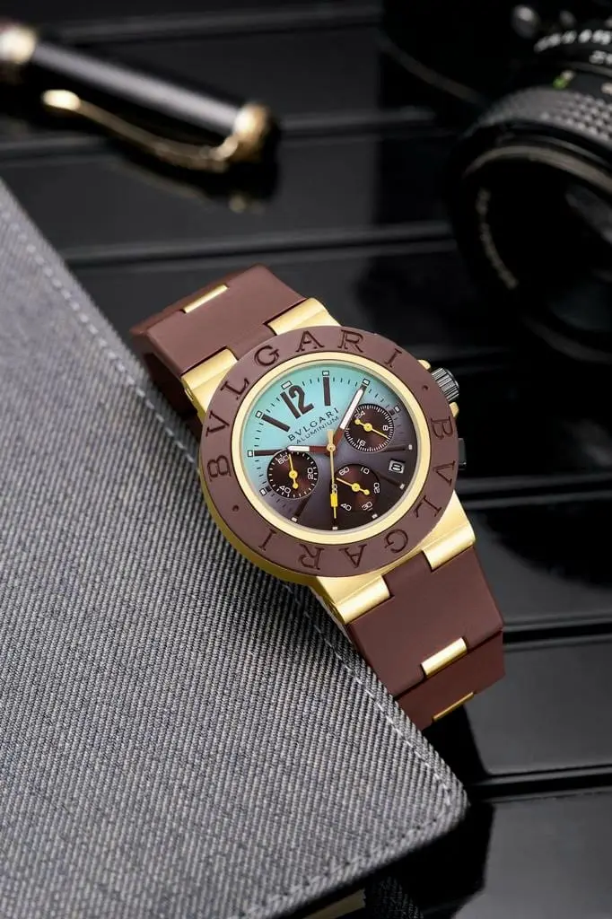 Bvlgari Aluminium — blue dial