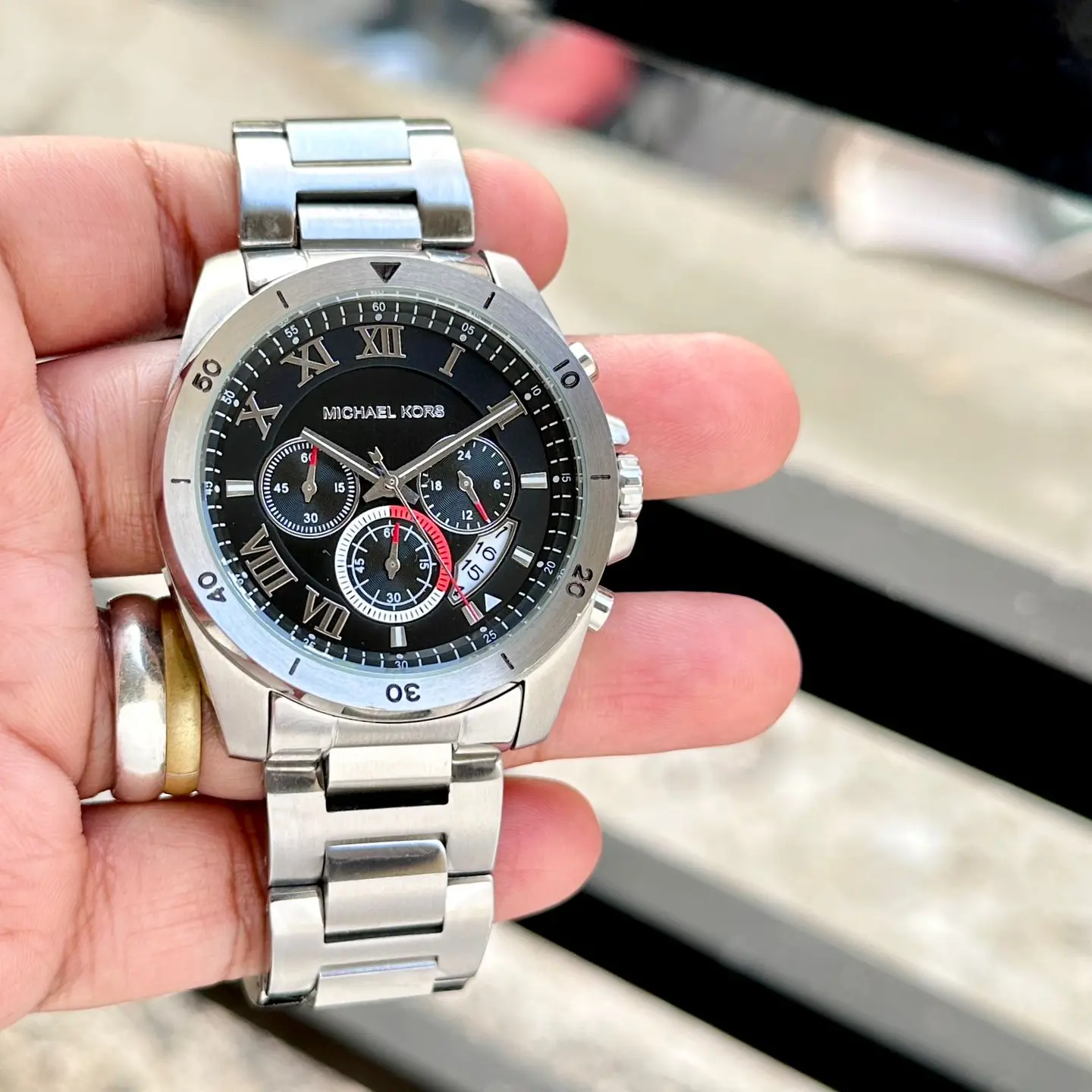 Michael Kors Brecken — black dial