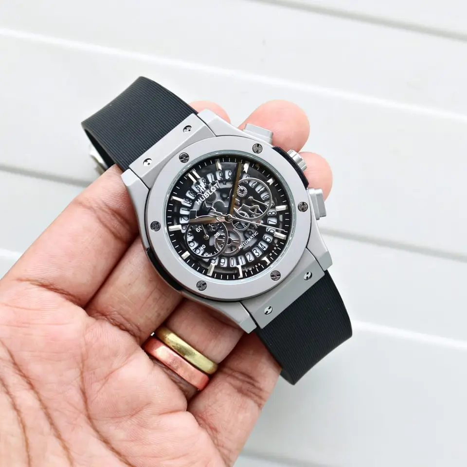Hublot Classic Fusion — open-worked dial, titanium