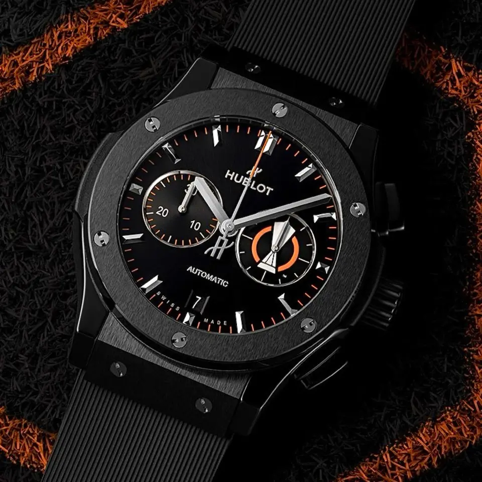 Hublot Classic Fusion — black dial, black case