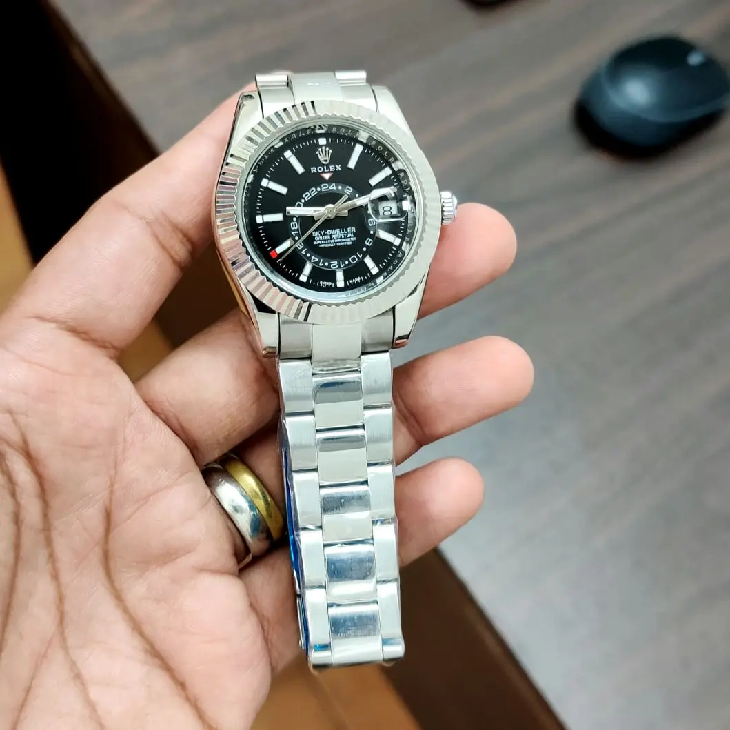 Rolex Sky-Dweller — black dial