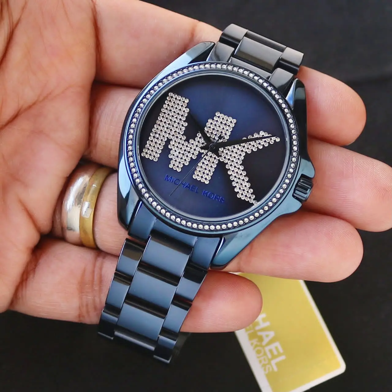 Michael Kors Bradshaw — blue dial