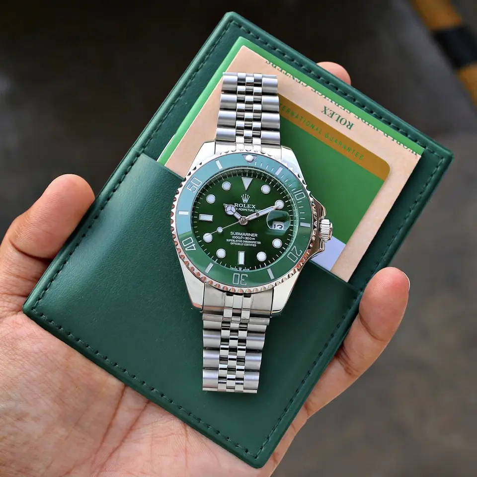 Rolex Submariner — green dial
