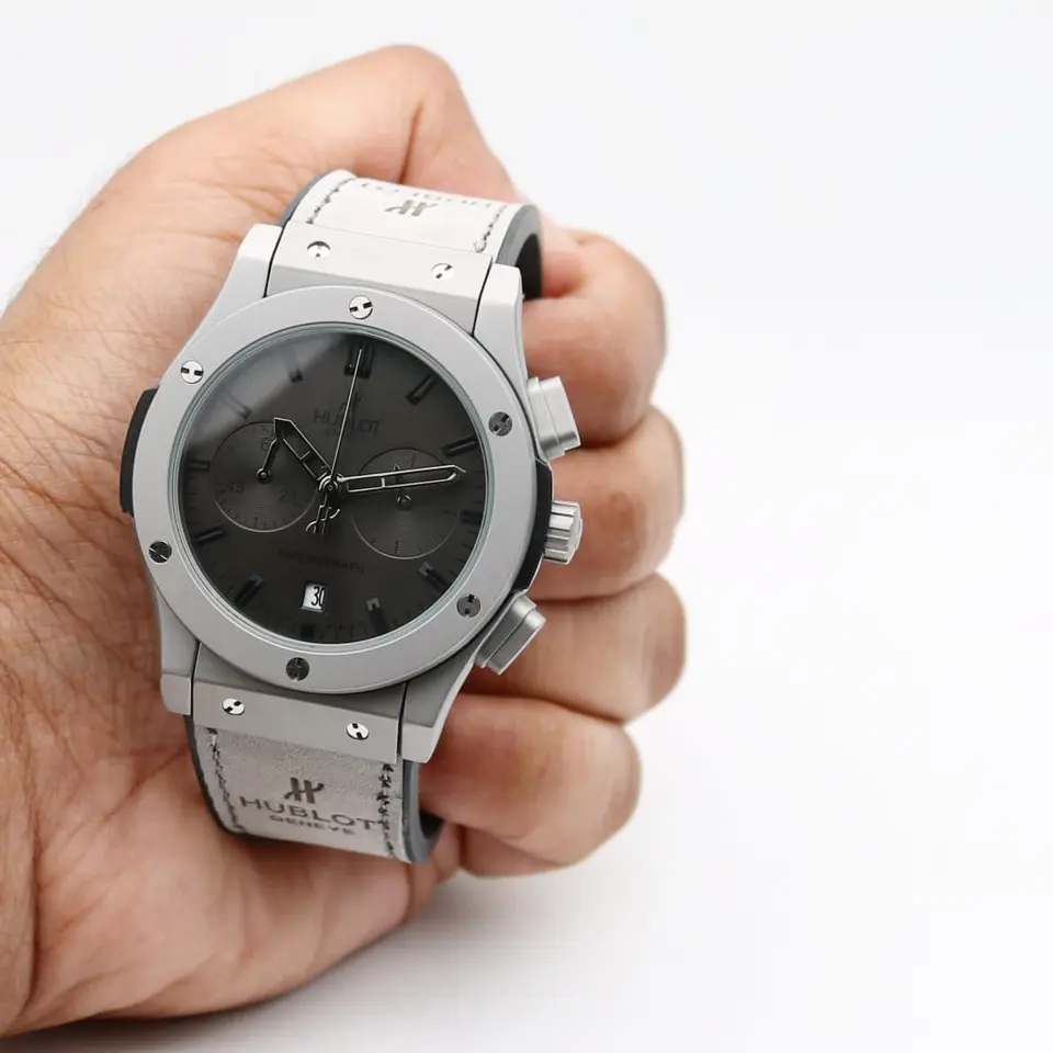 Hublot Classic Fusion — grey dial, titanium