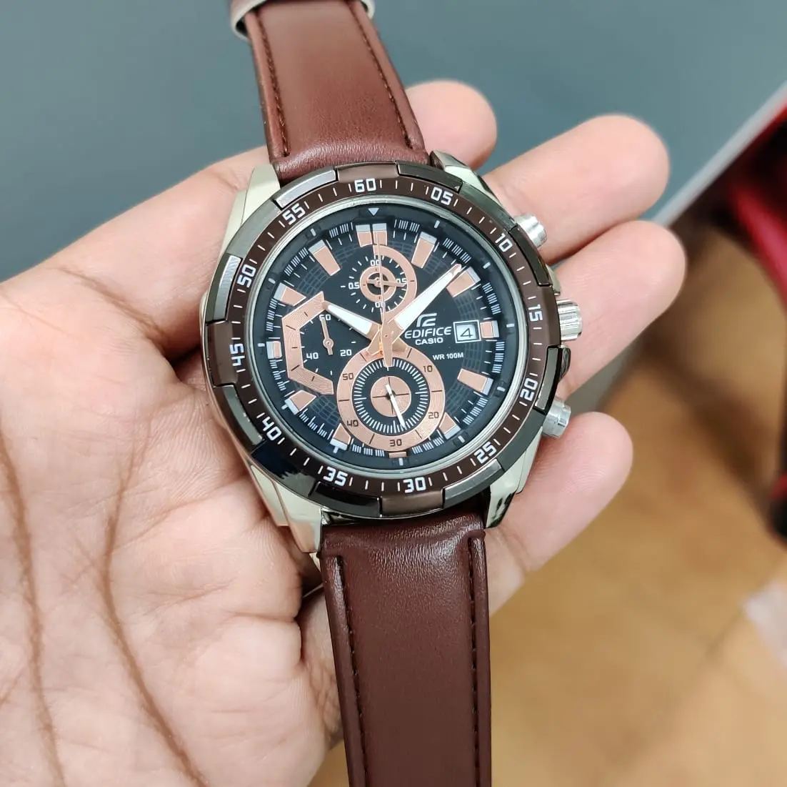 Casio Edifice EFR-539 — black dial