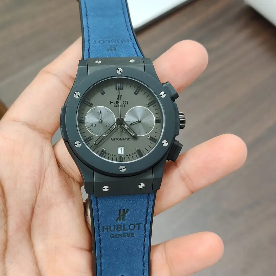 Hublot Classic Fusion — grey dial, black case