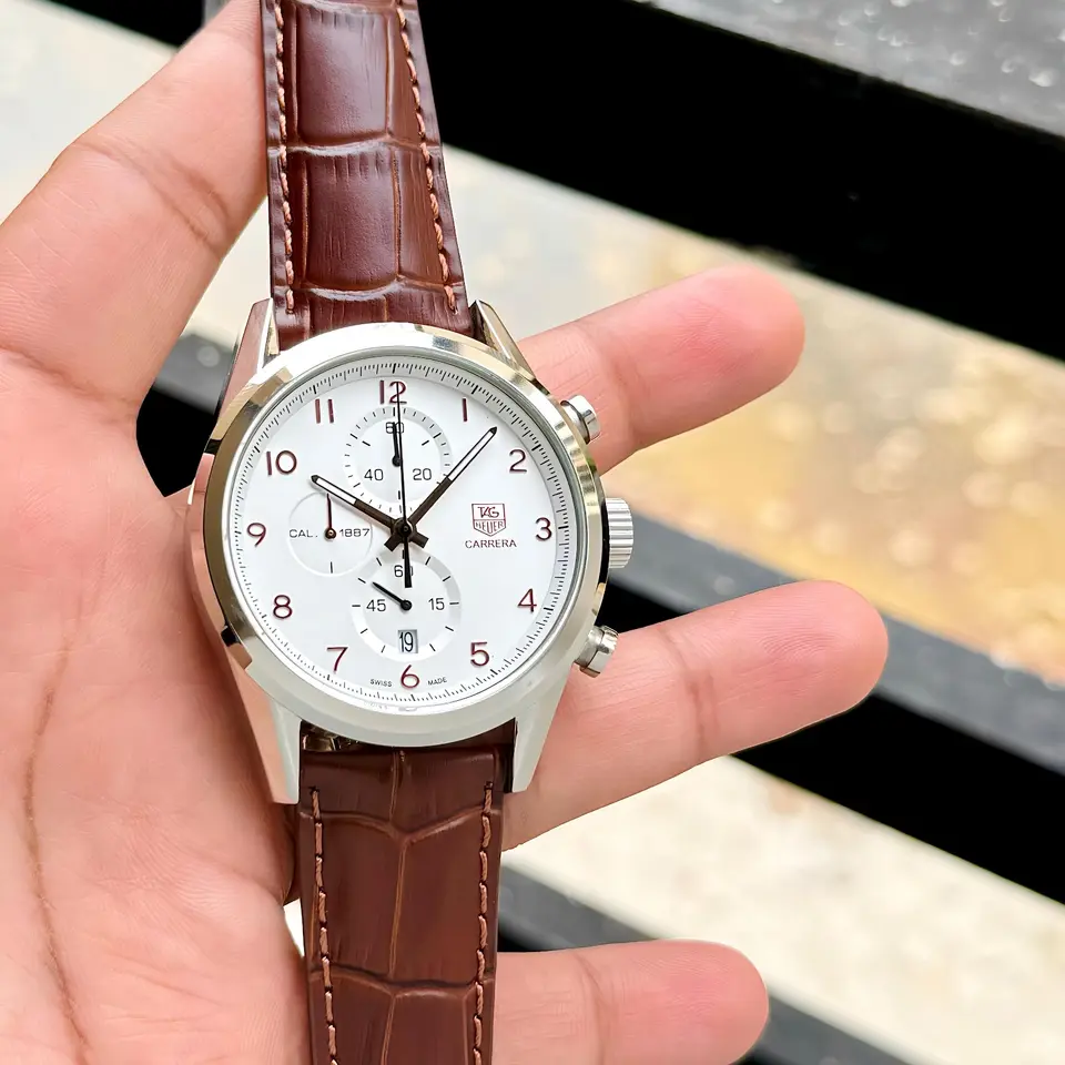TAG Heuer Carrera — white dial