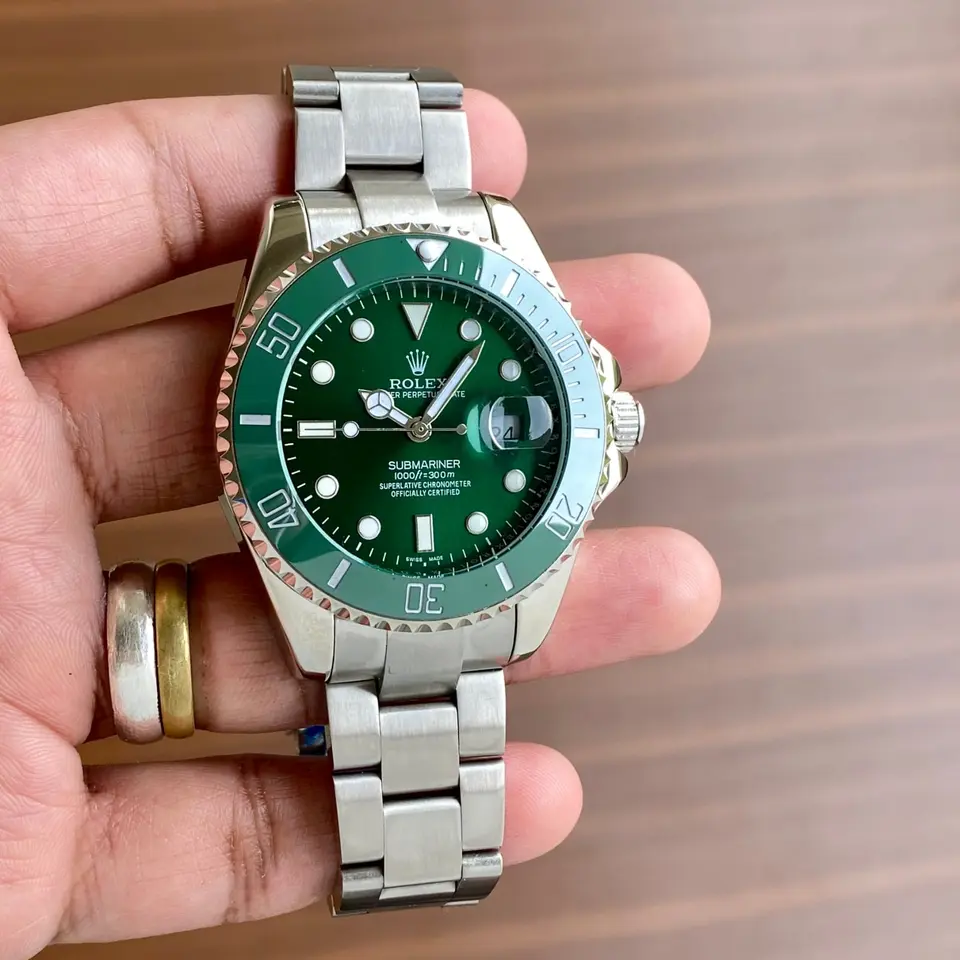 Rolex Submariner — green dial