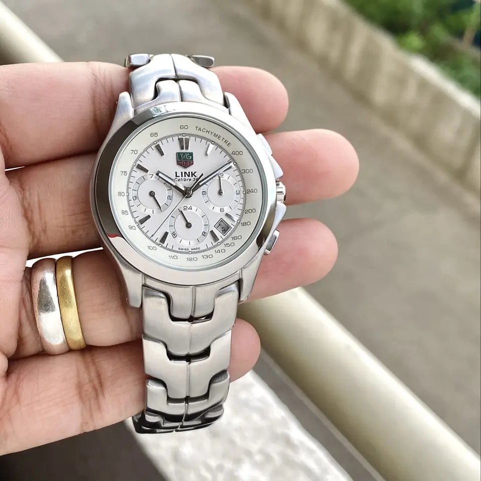 TAG Heuer Link — white dial