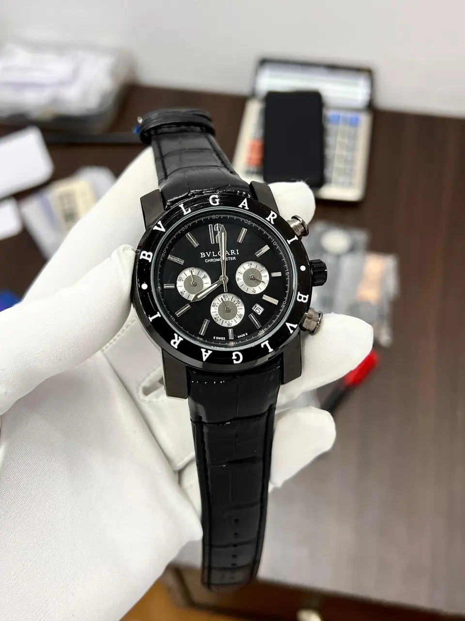 Bvlgari Bvlgari Bvlgari — black dial, black case
