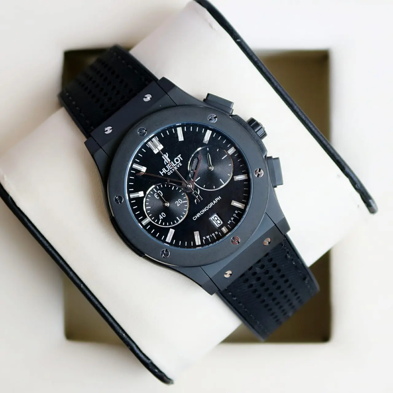 Hublot Classic Fusion — black dial, black case