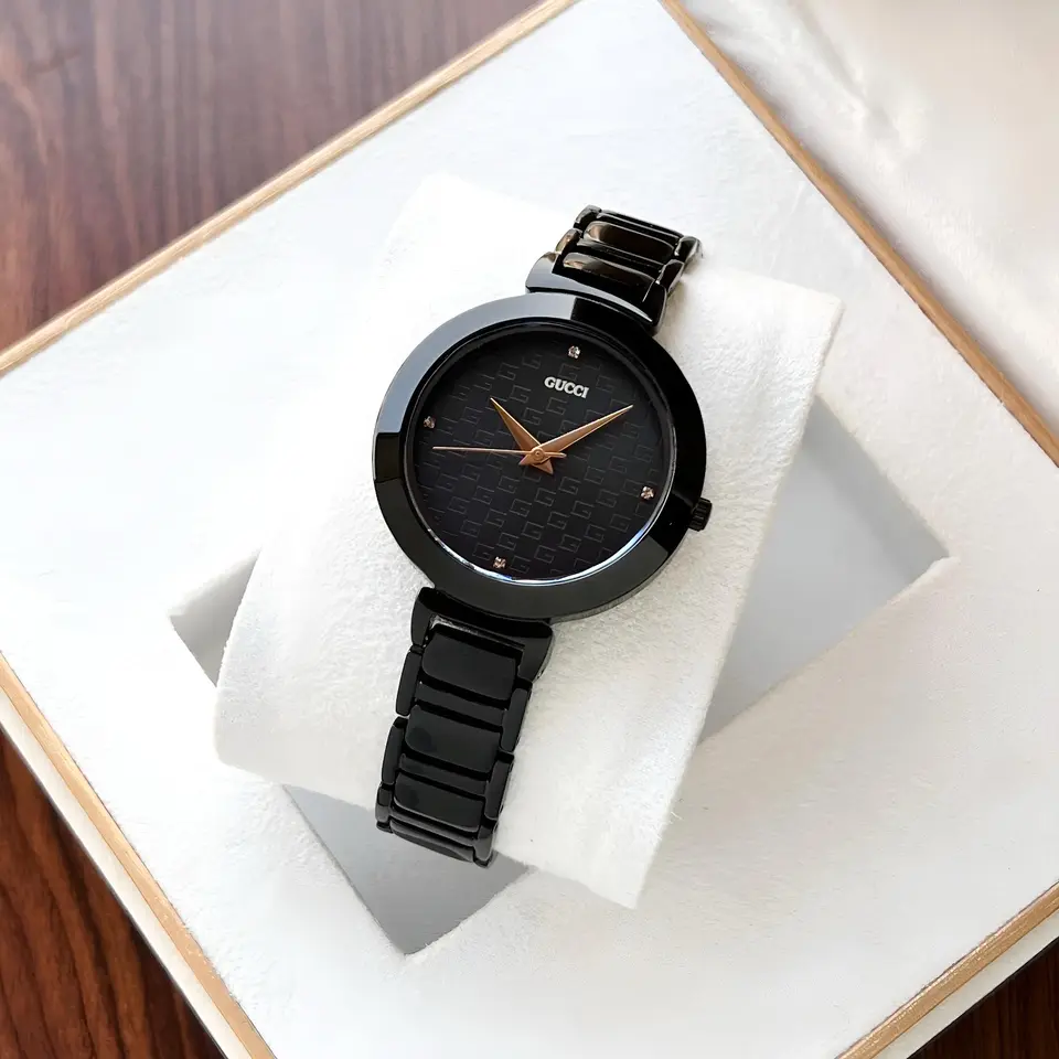 Gucci Dress watch — black dial, black case
