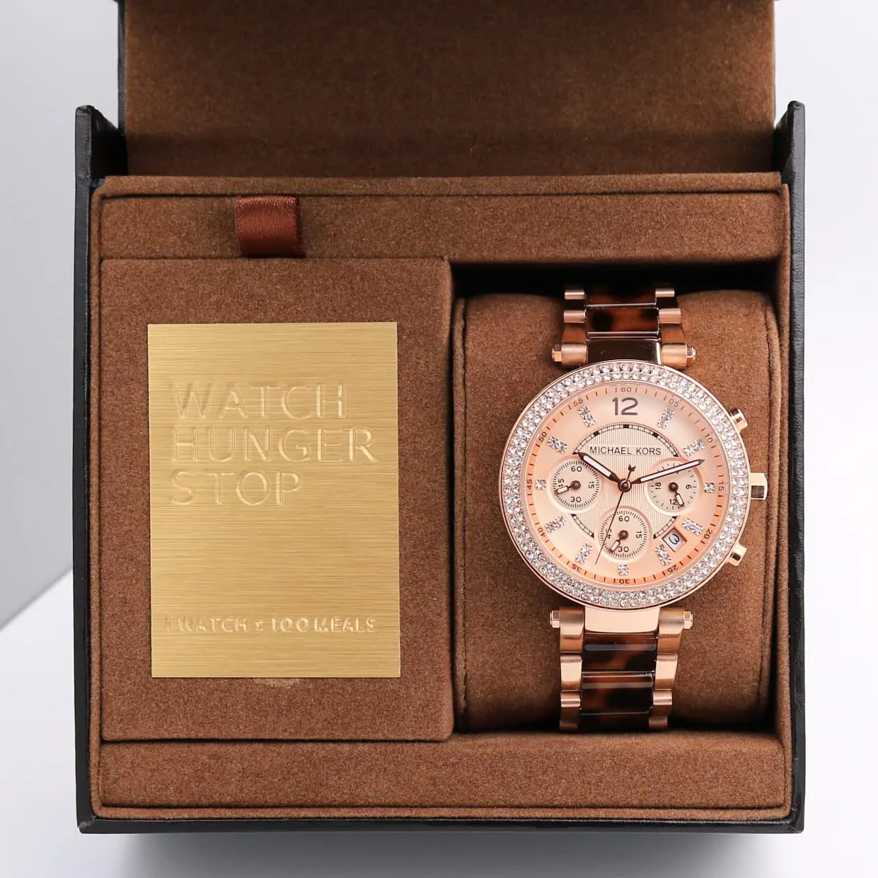 Michael Kors Parker — rose dial, rose gold