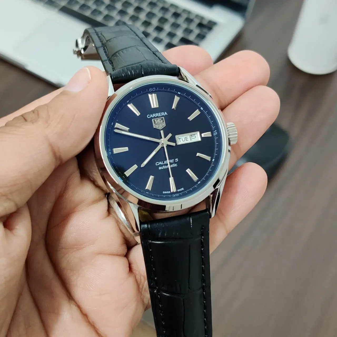 TAG Heuer Carrera — black dial
