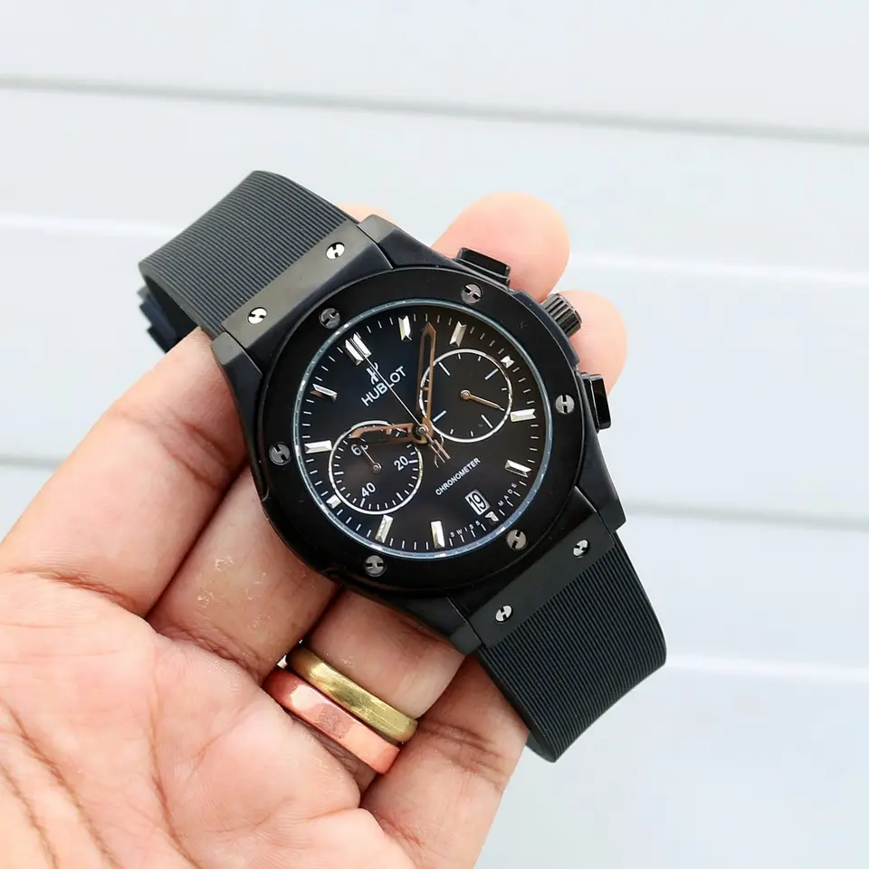 Hublot Classic Fusion — black dial, black case