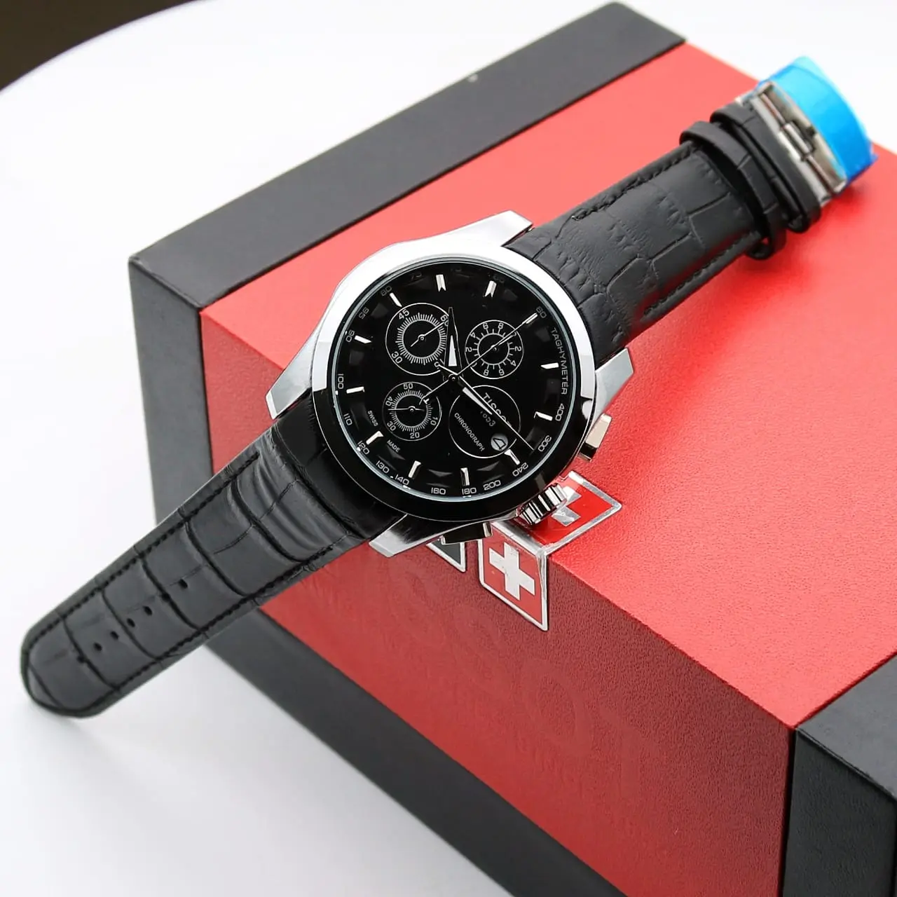 Tissot Chronograph — black dial