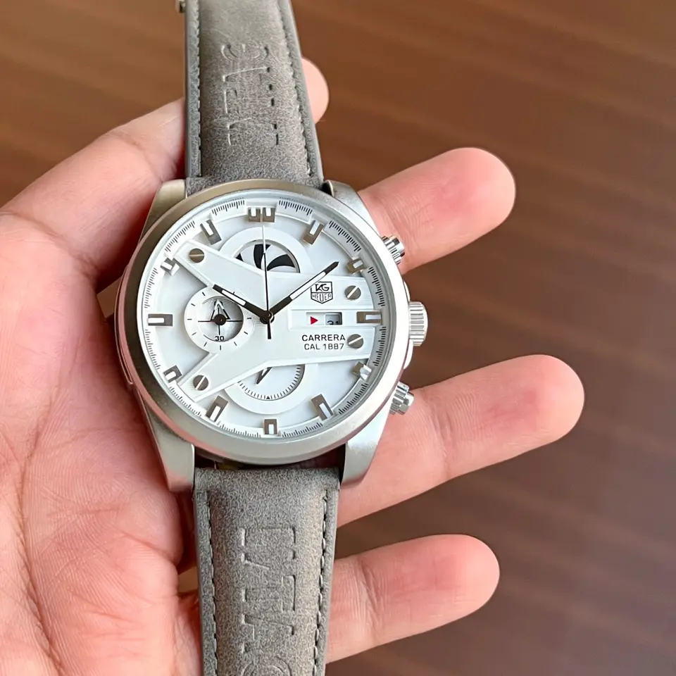 TAG Heuer Carrera — white dial